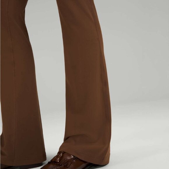 Lululemon Groove Super-High-Rise Flared Pant *Nulu Roasted Brown - Picture 5 of 14